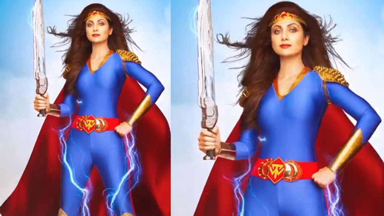 सुपर वुमन बनी शिल्पा शेट्टी को देख क्रेजी फैन्स, बताया कब आएगा अपकमिंग फिल्म निकम्मा का ट्रेलर