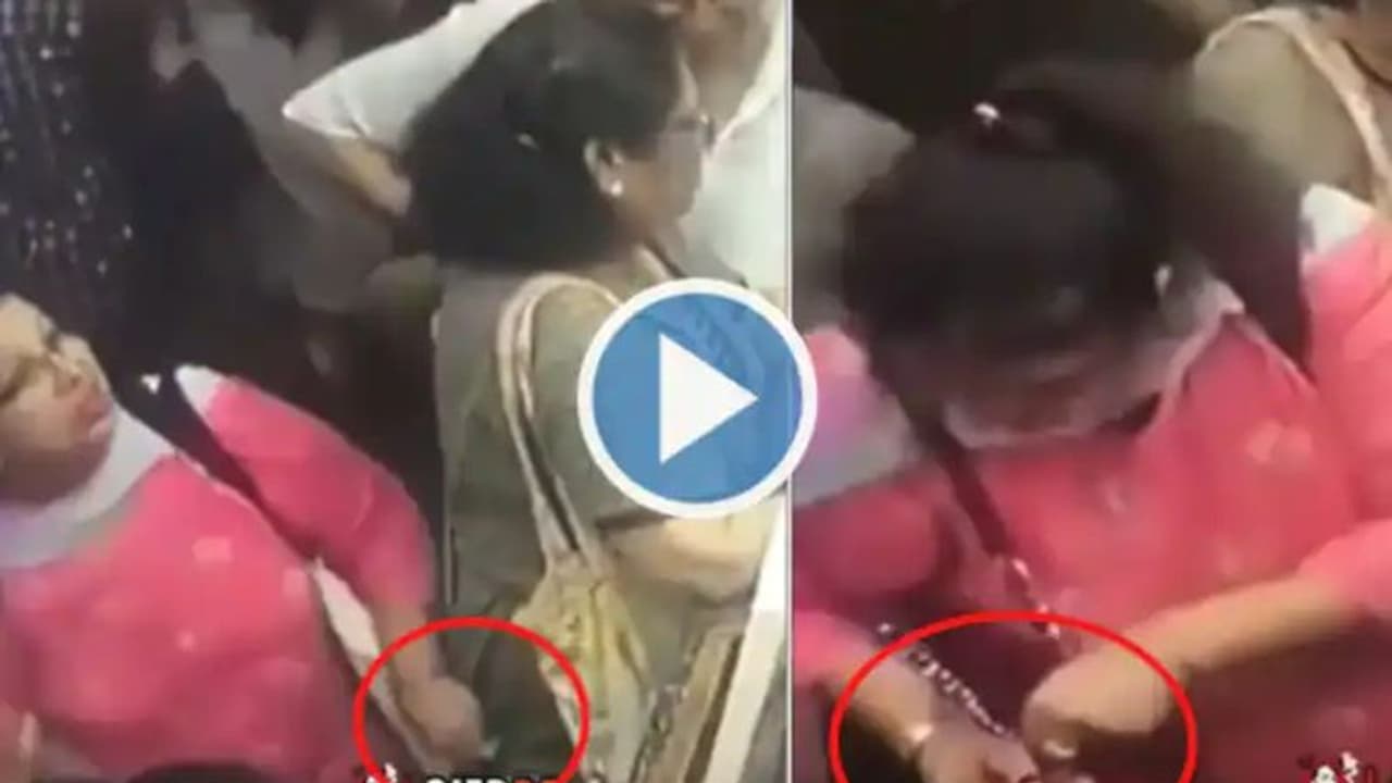 ಅಂಟಿಯ ಕೈ ಚಳಕ ಸಿಸಿಟಿವಿಯಲ್ಲಿ ಸೆರೆ : ವಿಡಿಯೋ ವೈರಲ್