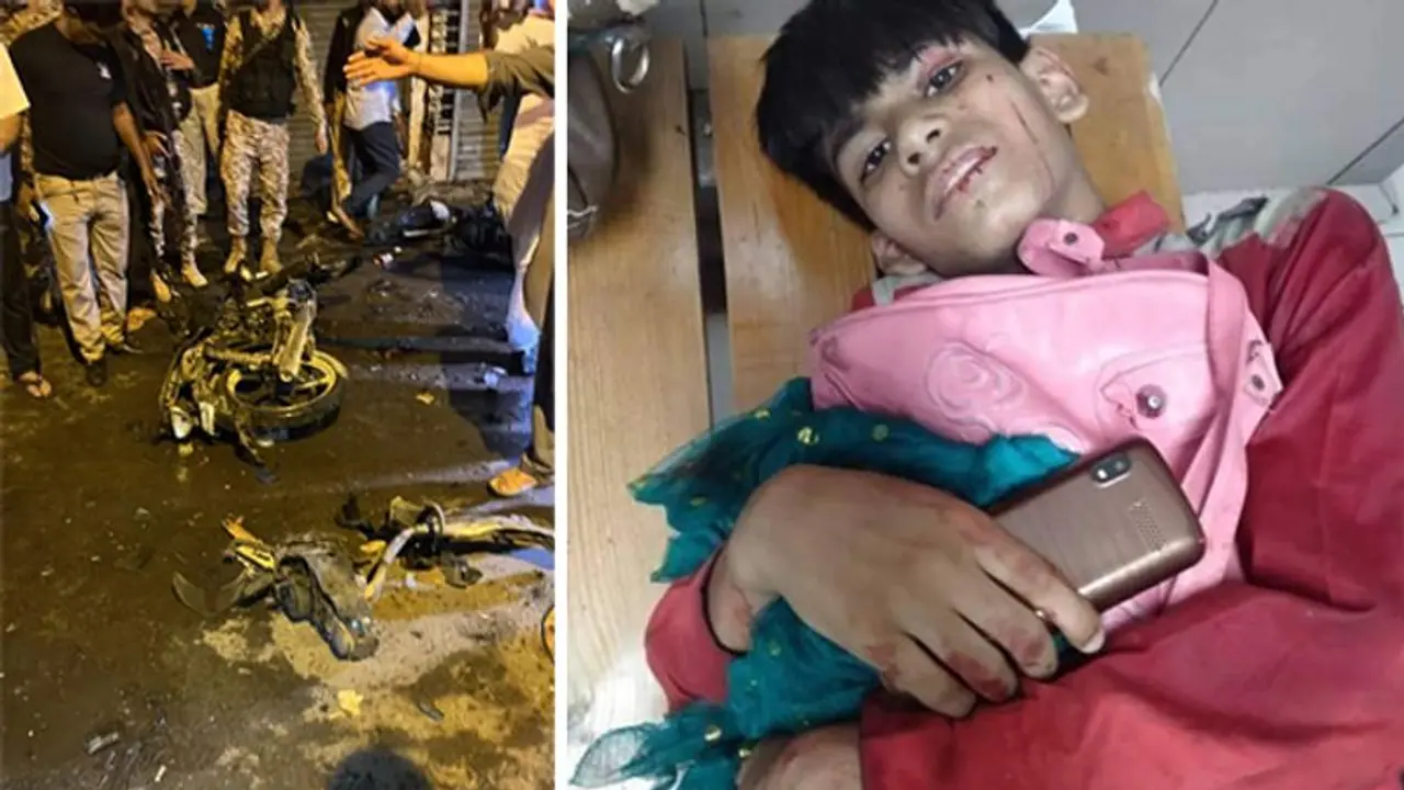 कराची में धमाके के शॉकिंग वीडियोज: कोई व्यक्ति अपनी बाइक साइकिल या व्हीकल खड़ी करके न लौटे, तो नजअंदाज न करें कराची में धमाके के शॉकिंग वीडियोज: कोई व्यक्ति अपनी बाइक साइकिल या व्हीकल खड़ी करके न लौटे, तो नजअंदाज न करें