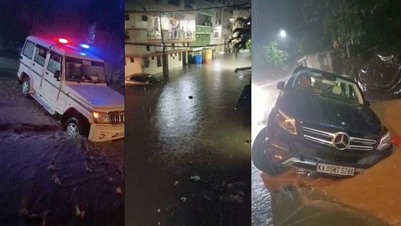 பெங்களூரை வெளுத்து வாங்கிய கனமழை... இருவர் உயிரிழப்பு...! பெங்களூரை வெளுத்து வாங்கிய கனமழை... இருவர் உயிரிழப்பு...!