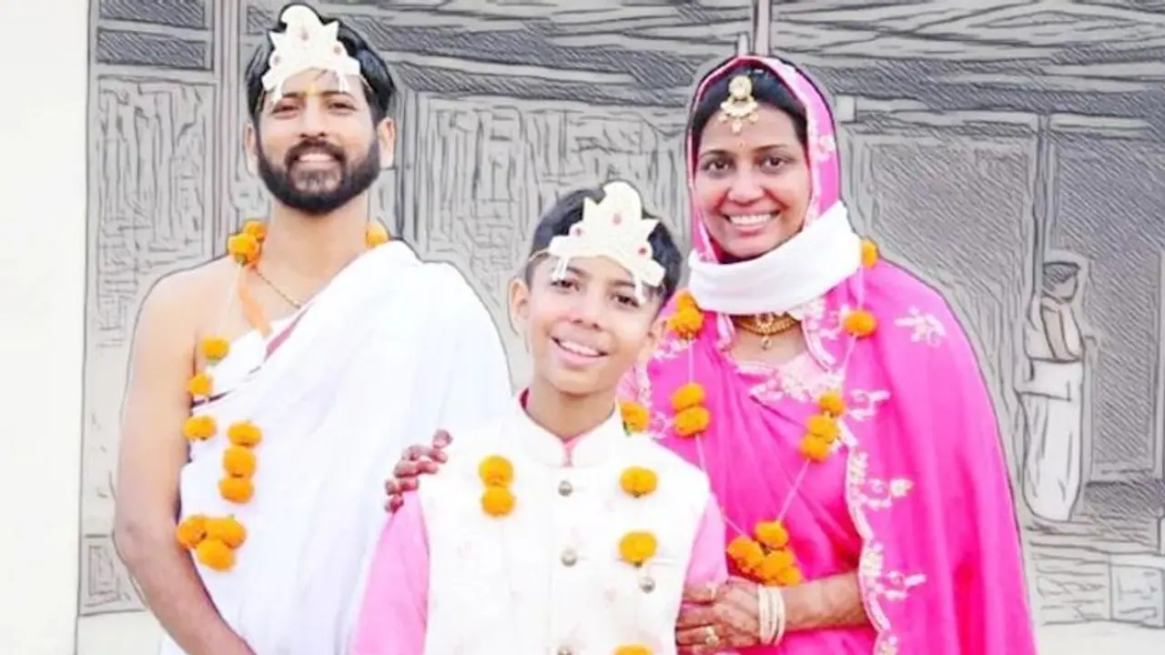 ಗೋಶಾಲೆ, ಬಡವರಿಗೆ 11 ಕೋಟಿ ರೂ. ಸಂಪತ್ತು ದಾನ: 11 ವರ್ಷದ ಪುತ್ರ, ಪತ್ನಿ ಜೊತೆ ಸನ್ಯಾಸತ್ವ ಸ್ವೀಕರಿಸಿದ 'ಕುಬೇರ'! ಗೋಶಾಲೆ, ಬಡವರಿಗೆ 11 ಕೋಟಿ ರೂ. ಸಂಪತ್ತು ದಾನ: 11 ವರ್ಷದ ಪುತ್ರ, ಪತ್ನಿ ಜೊತೆ ಸನ್ಯಾಸತ್ವ ಸ್ವೀಕರಿಸಿದ 'ಕುಬೇರ'!