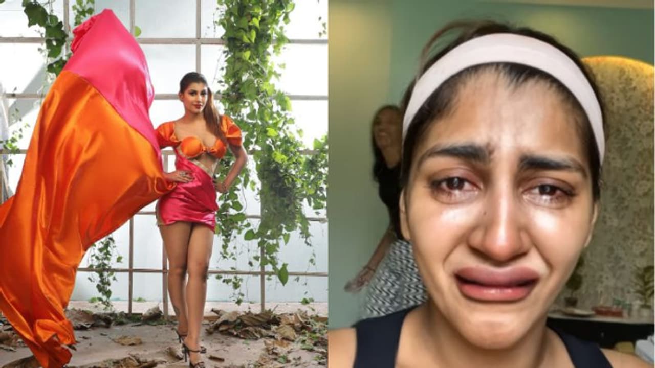 Yashika Aannand: அச்சச்சோ...யாஷிகா ஆனந்திற்கு என்னாச்சு..? கதறி அழும் வீடியோ பார்த்து குழம்பிப்போன ரசிகர்கள்..