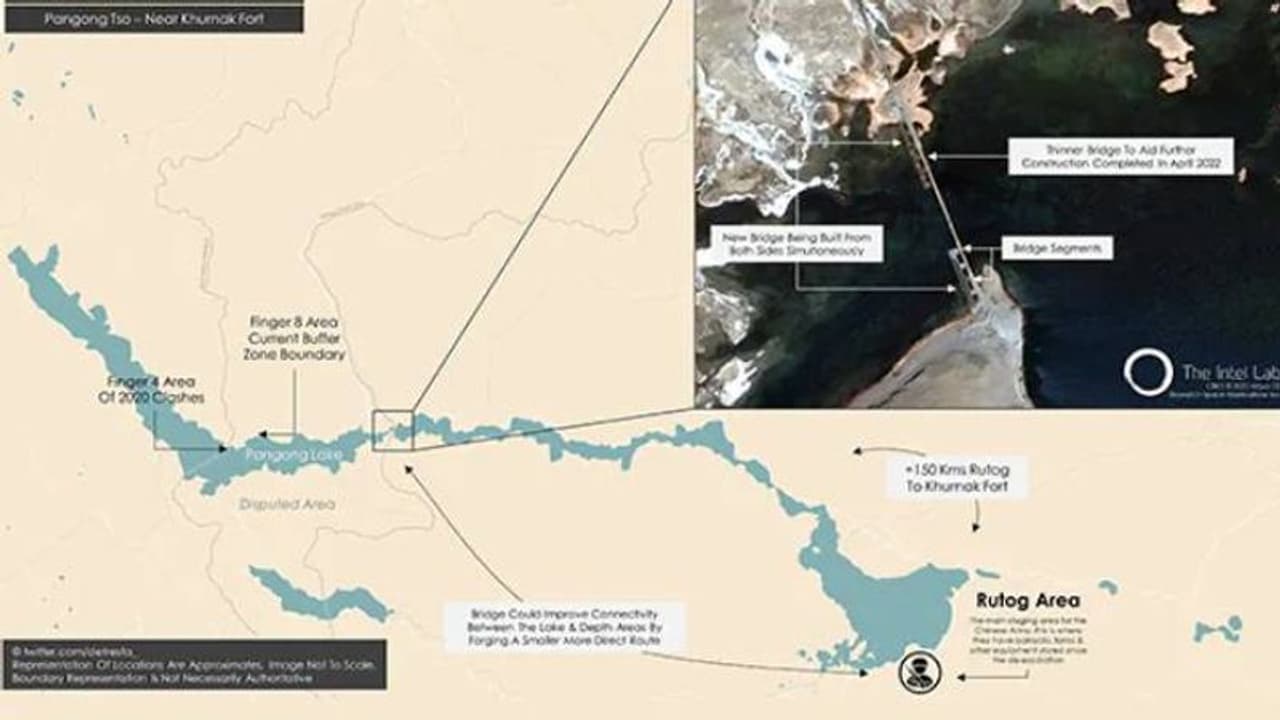 New bridge in area illegally occupied by China, says India New bridge in area illegally occupied by China, says India