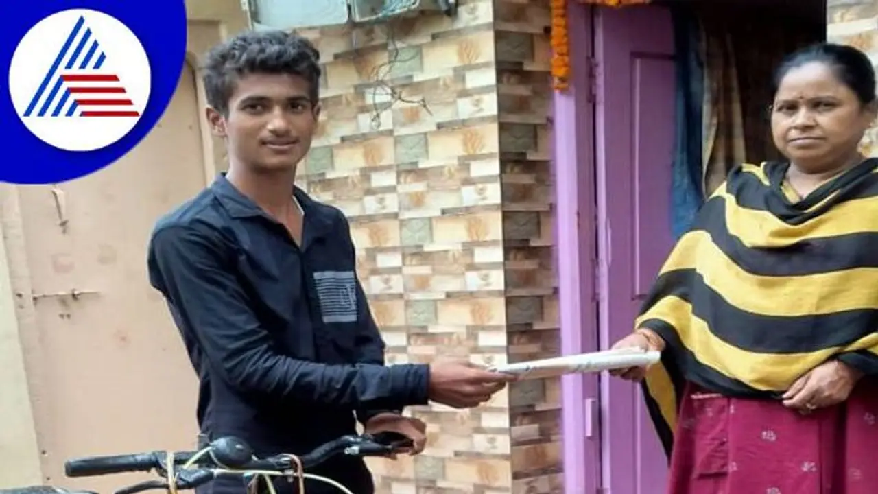 SSLC Results: ಕನ್ನಡಪ್ರಭ ಪತ್ರಿಕೆ ಹಂಚುವ ಹುಡುಗ ಟಾಪರ್‌..!