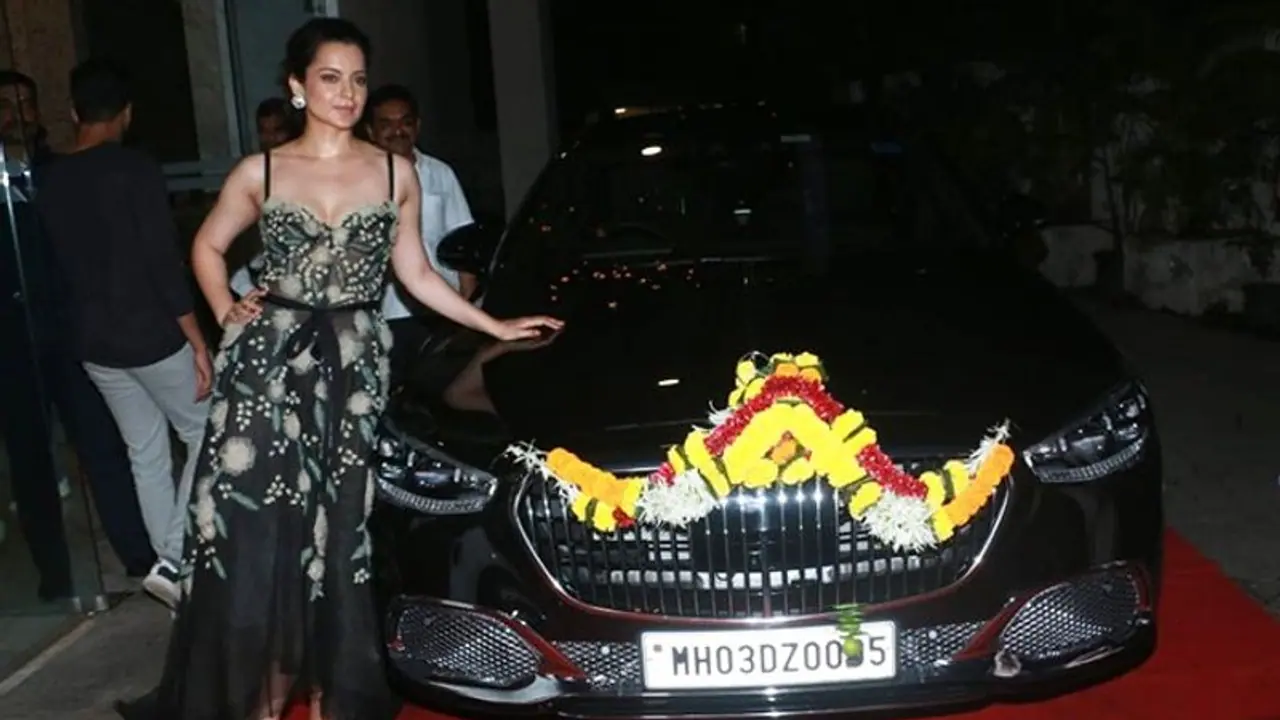 (Video) Dhaakad star Kangana Ranaut buys Mercedes Maybach worth Rs 3.5 Crores (Video) Dhaakad star Kangana Ranaut buys Mercedes Maybach worth Rs 3.5 Crores
