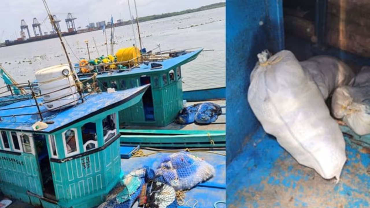 കൊച്ചിയിൽ പുറങ്കടലില് നിന്ന് കോടികളുടെ ഹെറോയിന് പിടികൂടി സംഭവം; പ്രധാന പ്രതി അറസ്റ്റില് കൊച്ചിയിൽ പുറങ്കടലില് നിന്ന് കോടികളുടെ ഹെറോയിന് പിടികൂടി സംഭവം; പ്രധാന പ്രതി അറസ്റ്റില്