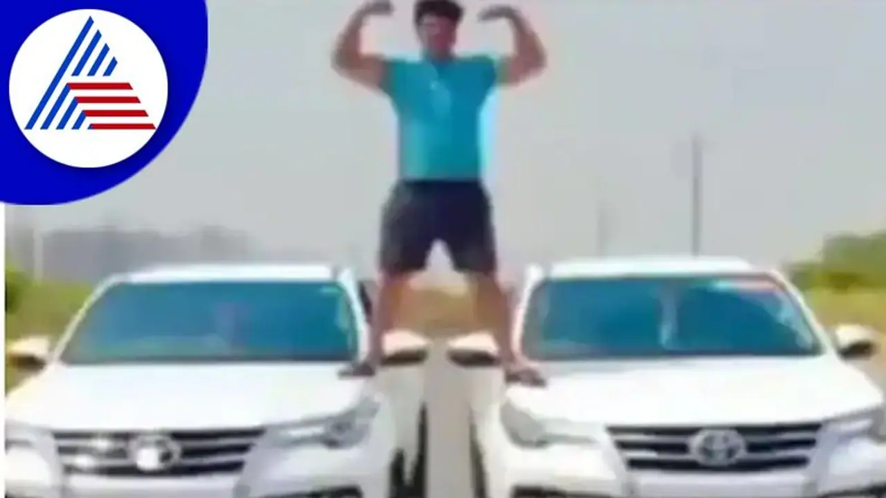 ರೀಲ್ಸ್‌ಗಾಗಿ ನಡುರಸ್ತೆಯಲ್ಲಿ ಸ್ಟಂಟ್‌: ಪೊಲೀಸರಿಂದ ಯುವಕನ ಬಂಧನ