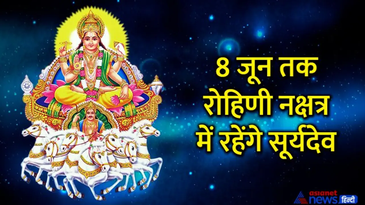 25 मई को सूर्य करेंगे रोहणी नक्षत्र में प्रवेश, सुख समृद्धि के लिए करें 5 काम