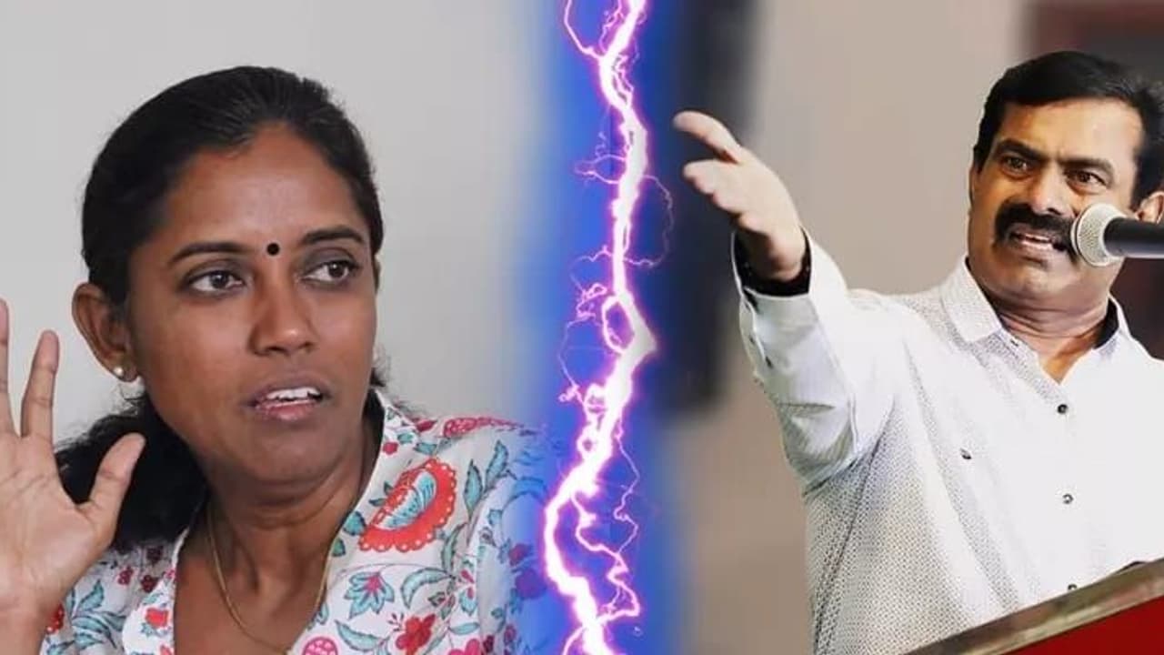 நான் பாலியல் குற்றம் செய்ததை ஜோதி மணி பார்த்தீங்களா.? உங்களை தங்கச்சி என்றுதான் சொல்கிறேன்.. சீமான் ஆவேசம். 