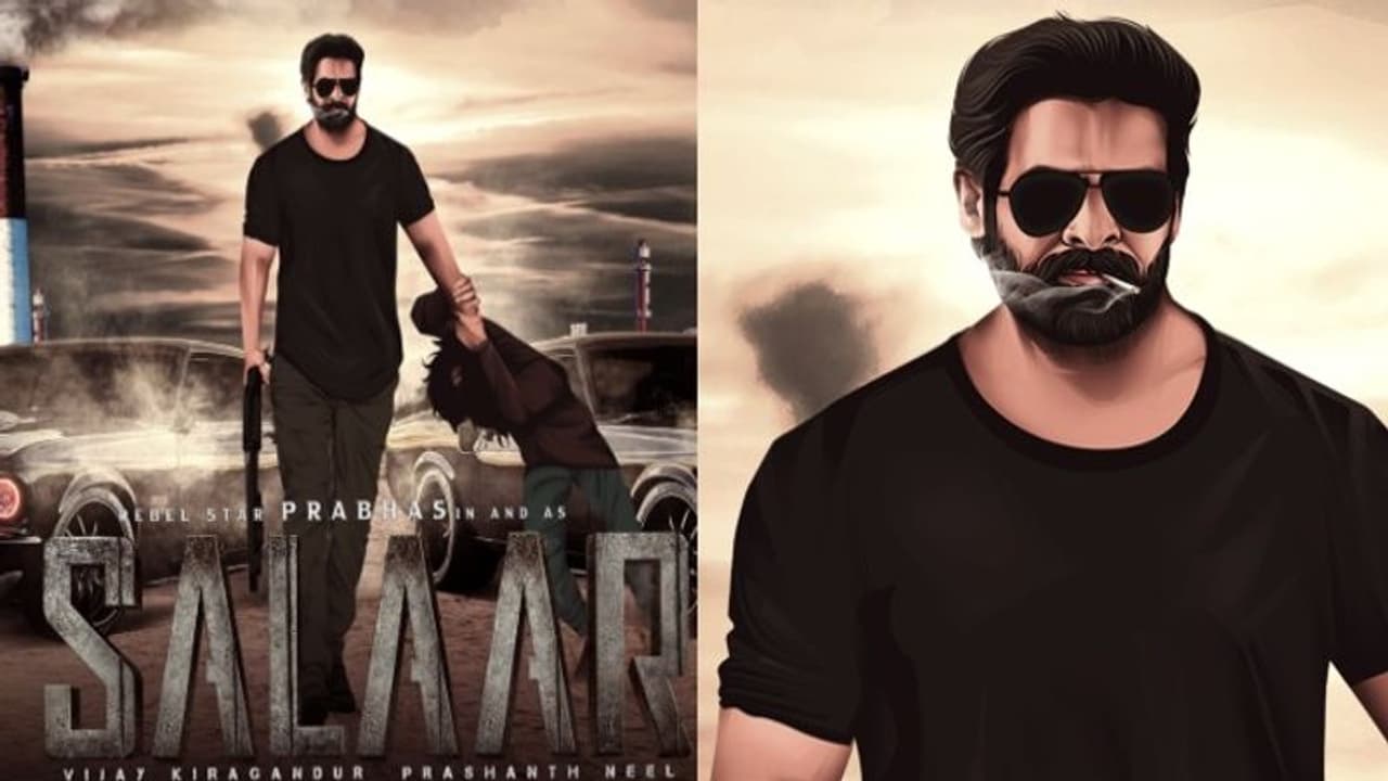 కాన్సెప్ట్ ఆర్ట్ తో ఆకట్టుకుంటున్న ప్రభాస్ అభిమాని.. స్పందించిన ‘సలార్’ చిత్ర యూనిట్.. వైరల్ అవుతున్నపోస్టర్స్
