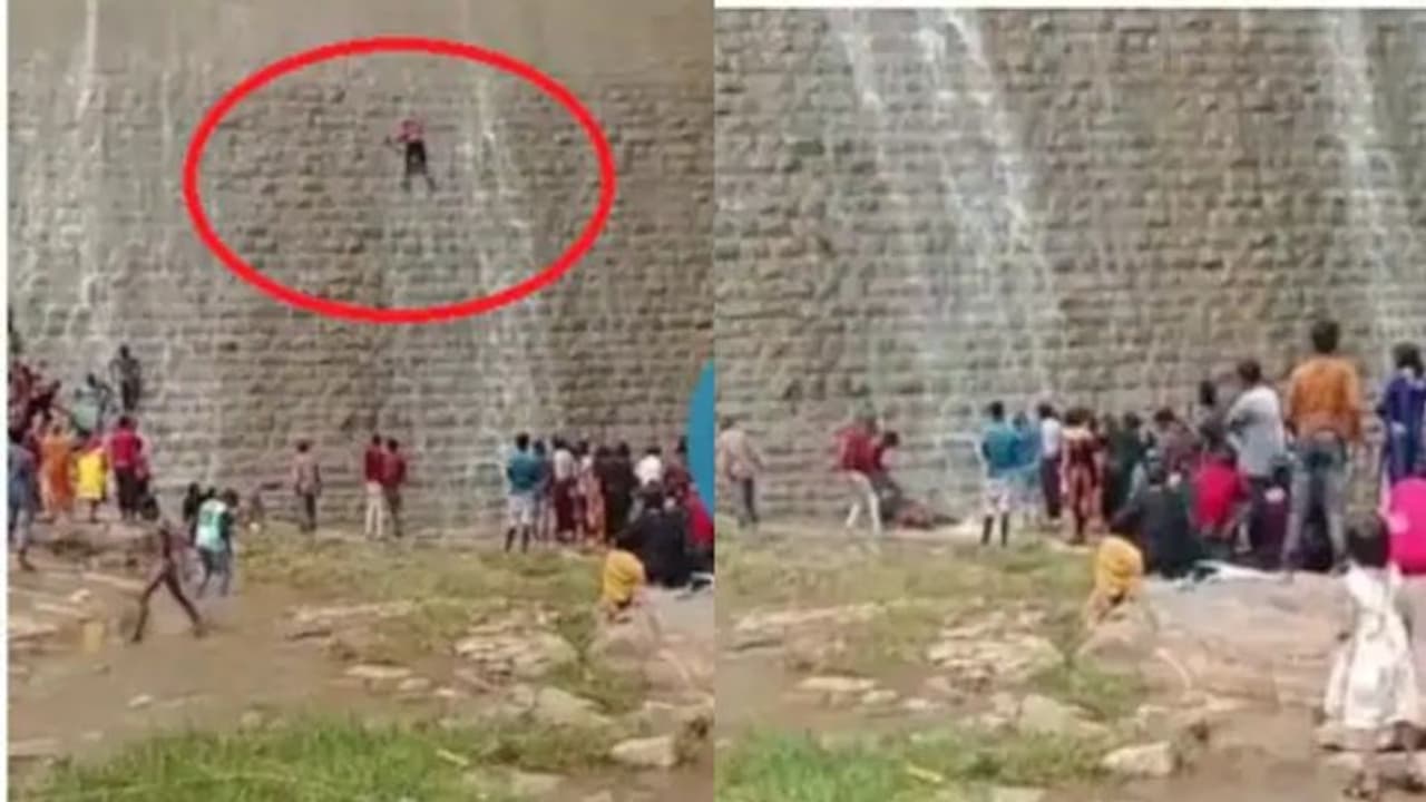 അണക്കട്ടിൽ വലിഞ്ഞുകയറി, 30 അടി താഴ്ചയിലേക്ക് കാൽ വഴുതി വീണു, യുവാവിന് ഗുരുതരപരിക്ക്