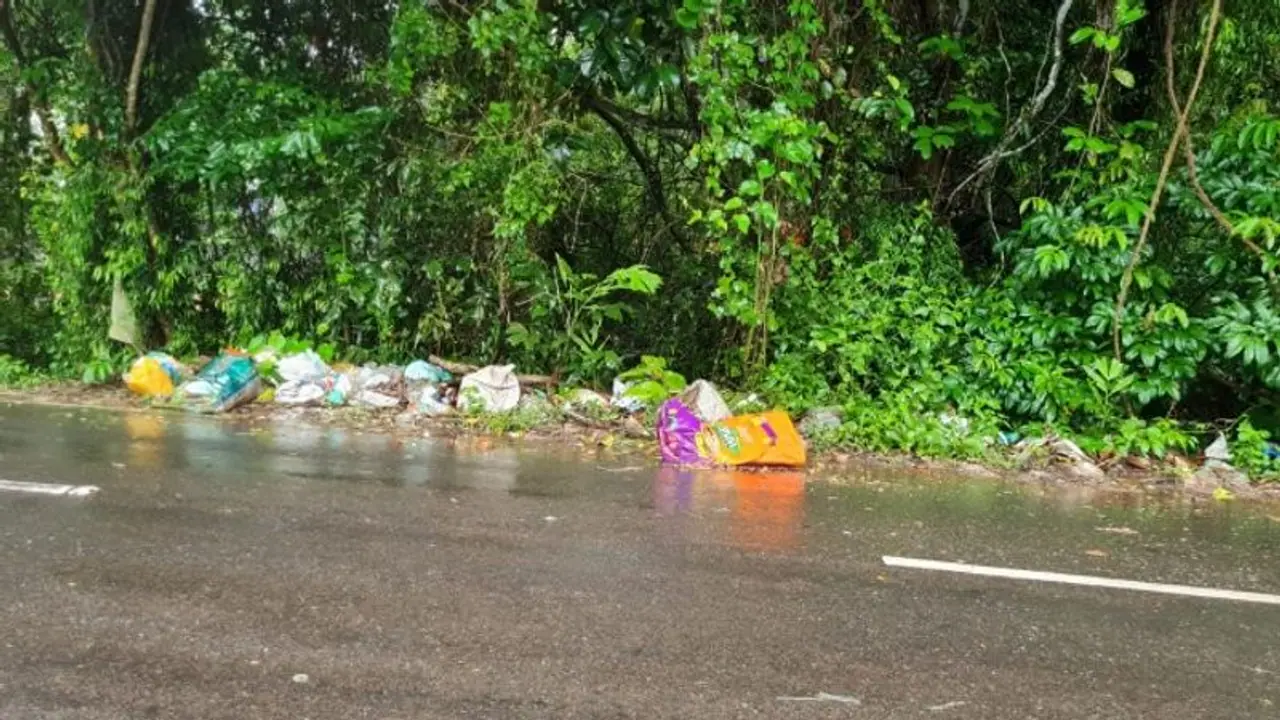 ഇരുളിന്റെ മറവിൽ മാലിന്യ നിക്ഷേപം; സഹികെട്ട് പ്രദേശവാസികൾ