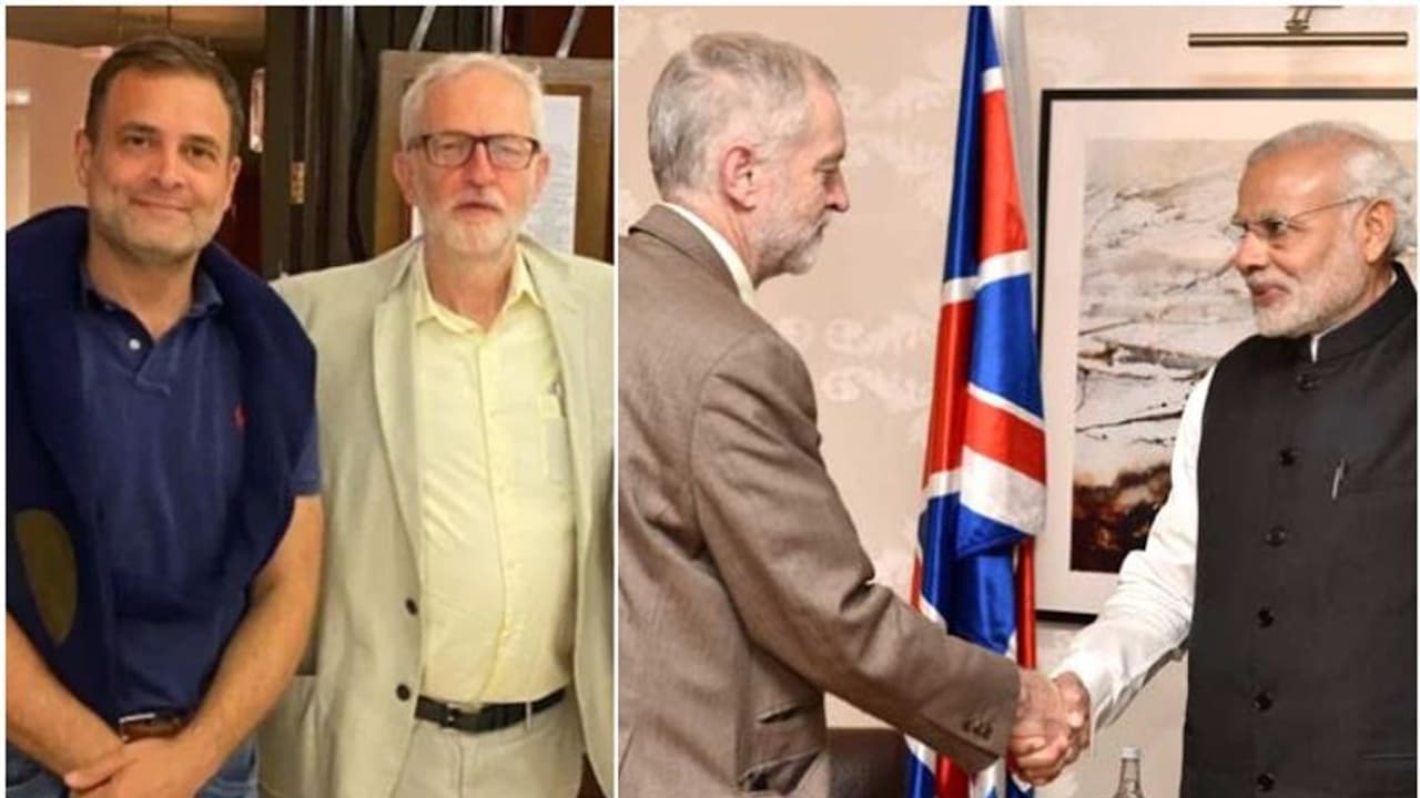 ജെറമി കോർബിനൊപ്പം രാഹുൽ ഗാന്ധി, ചിത്രം വിവാദമാക്കി ബിജെപി, മോദിയുടെ ചിത്രവുമായി കോൺഗ്രസും ജെറമി കോർബിനൊപ്പം രാഹുൽ ഗാന്ധി, ചിത്രം വിവാദമാക്കി ബിജെപി, മോദിയുടെ ചിത്രവുമായി കോൺഗ്രസും