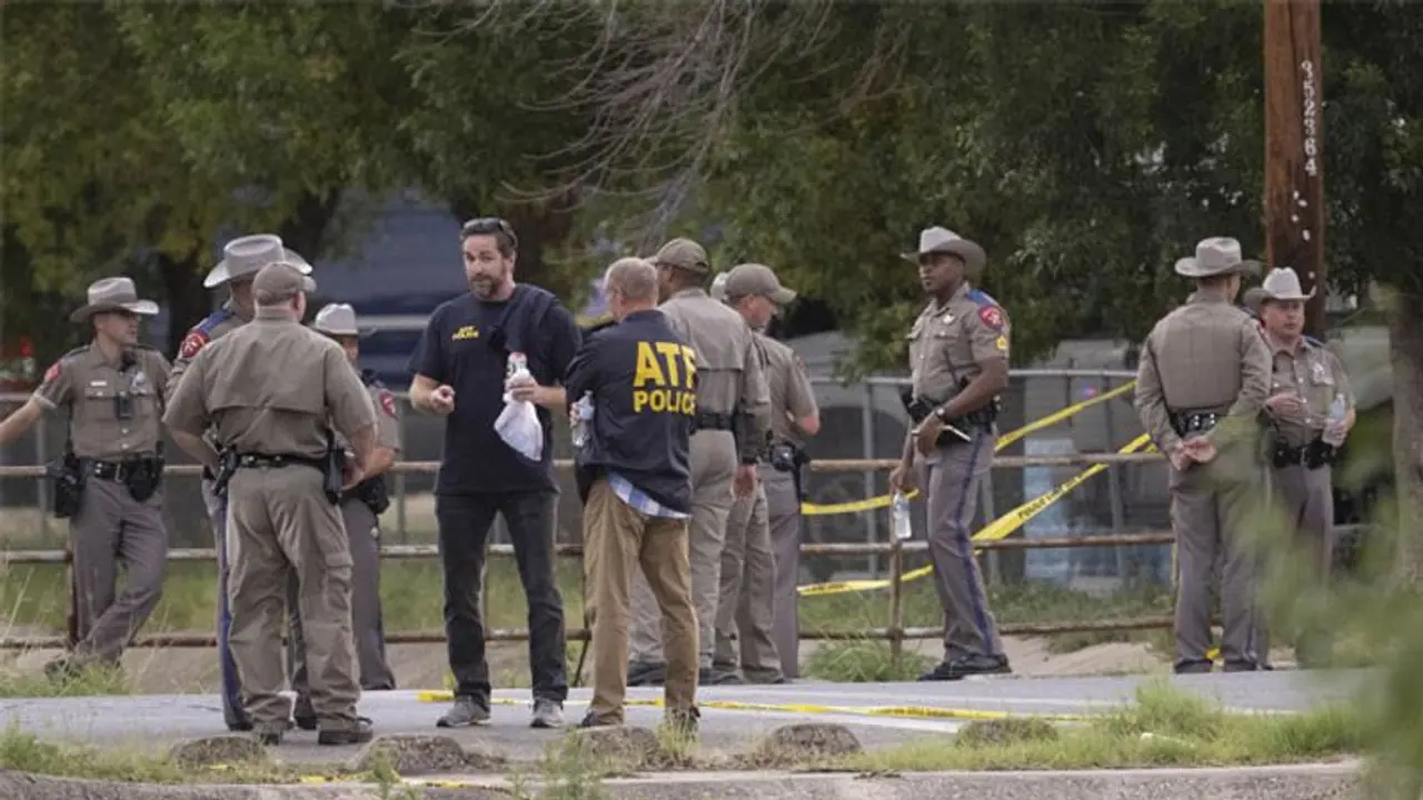 Texas student found with firearms outside high school after mass shooting horror