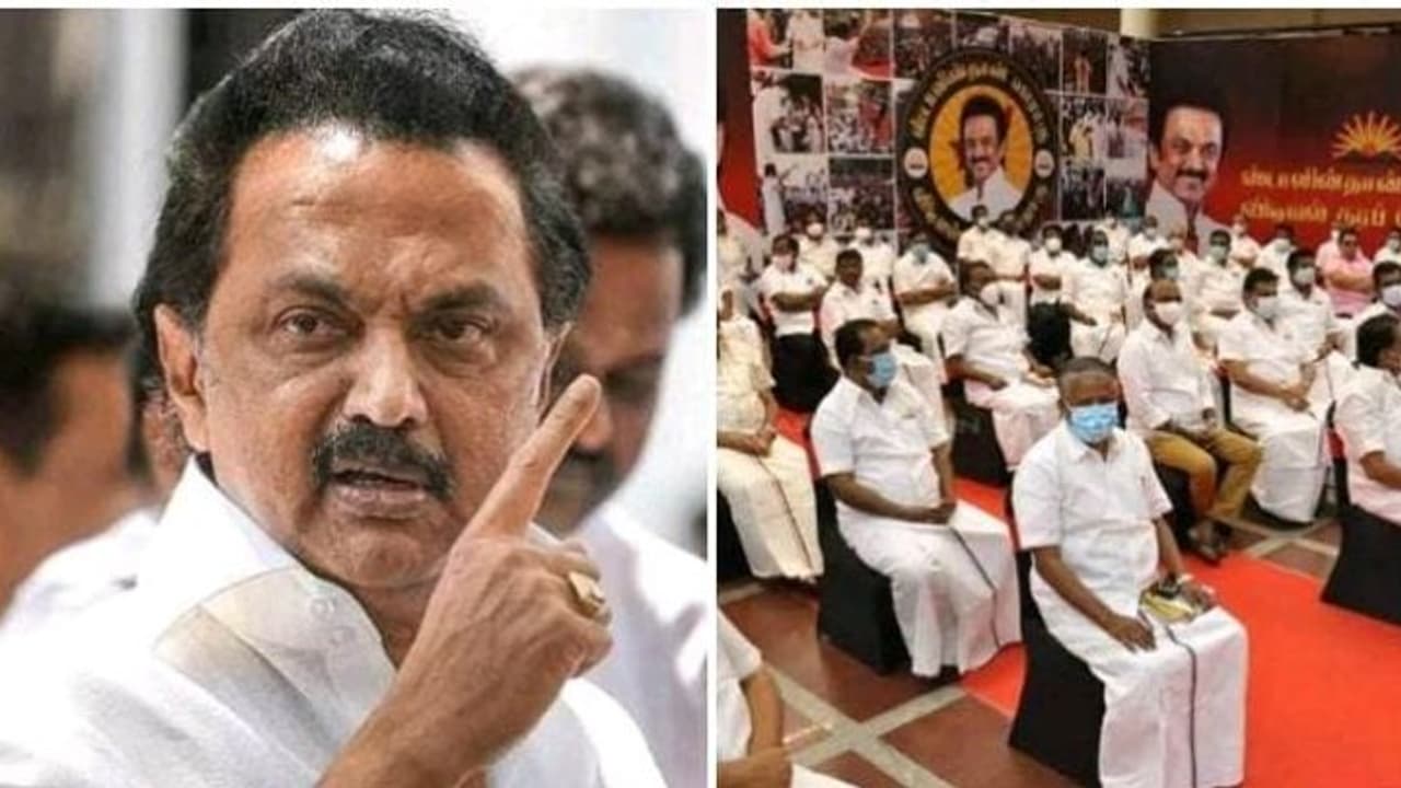 திமுகவின் வெற்றி வாய்ப்பு.? கூட்டணி கட்சிக்கு ஒதுக்கப்படும் தொகுதி என்ன.? மா.செயலாளர்களுக்கு ஸ்டாலின் அழைப்பு