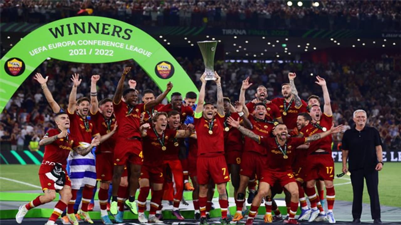 UEFA Europa Conference League 2022: रोम ने फेनोर्ड को हराकर रचा इतिहास, पहली बार जीती कॉन्टिनेंटल कप