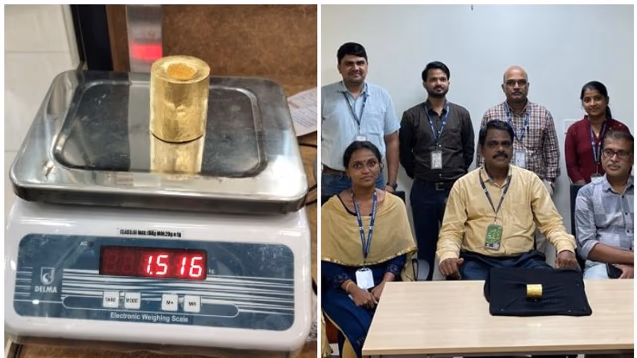 കണ്ണൂർ വിമാനത്താവളത്തിൽ വീണ്ടും സ്വർണവേട്ട, 24 മണിക്കൂറിനിടെ പിടിച്ചത് 1 കോടിയുടെ സ്വർണം
