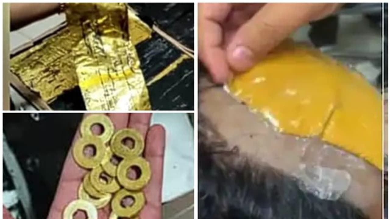 തല മുതൽ പാദം വരെ, കളിപ്പാട്ടം മുതൽ പഴച്ചാർ വരെ; പിടിവീണിട്ടും പുതിയ മാർഗങ്ങള് തേടി സ്വർണ്ണക്കടത്ത് സംഘങ്ങൾ തല മുതൽ പാദം വരെ, കളിപ്പാട്ടം മുതൽ പഴച്ചാർ വരെ; പിടിവീണിട്ടും പുതിയ മാർഗങ്ങള് തേടി സ്വർണ്ണക്കടത്ത് സംഘങ്ങൾ