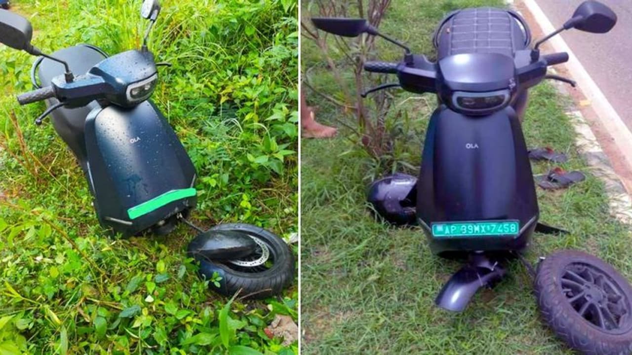 ഒല കദനകഥകള്‍ തീരുന്നില്ല, സസ്‍പെന്‍ഷന്‍ നടുവെ മുറിഞ്ഞെന്ന് ഉടമ!