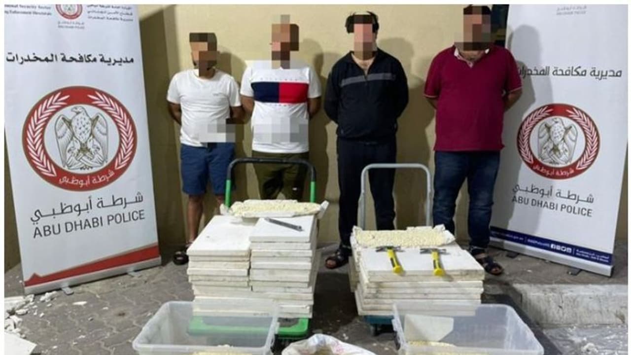 മയക്കുമരുന്ന് കടത്ത്; 600,000 ലഹരി ഗുളികകളുമായി നാല് പേര്‍ യുഎഇയില്‍ പിടിയില്‍