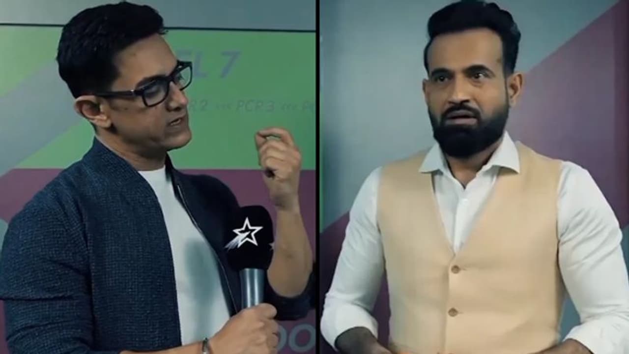 आमिर खान ने पूछा ऐसा सवाल कि उड़ गया इरफ़ान पठान के चेहरे का रंग, इंटरव्यू का VIDEO हुआ वायरल आमिर खान ने पूछा ऐसा सवाल कि उड़ गया इरफ़ान पठान के चेहरे का रंग, इंटरव्यू का VIDEO हुआ वायरल