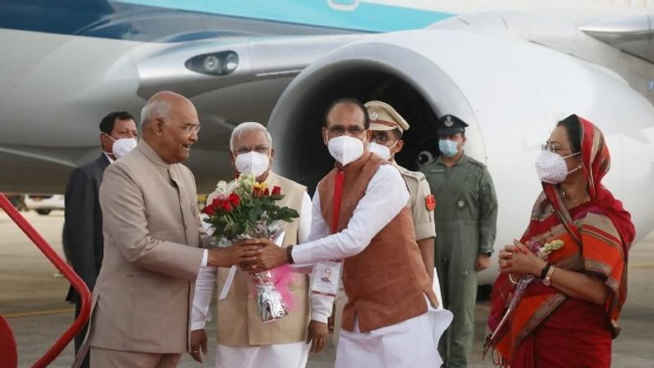 मध्य प्रदेश में राष्ट्रपति रामनाथ कोविंद:भोपाल की स्पेशल डिश खाएंगे प्रेसिडेंट, आसमान से जमीन तक तगड़ी सुरक्षा