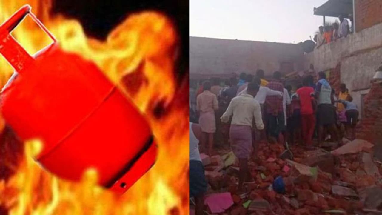 சிலிண்டர் வெடித்து விபத்து.. அதிகாலை தூங்கி கொண்டிருந்த ஒரே குடும்பத்தை சேர்ந்த 4 பேர் உயிரிழப்பு..! சிலிண்டர் வெடித்து விபத்து.. அதிகாலை தூங்கி கொண்டிருந்த ஒரே குடும்பத்தை சேர்ந்த 4 பேர் உயிரிழப்பு..!