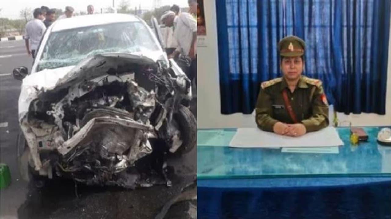 मथुरा से कानपुर चार्ज लेने जा रही थीं UP पुलिस की इंस्पेक्टर, आगरा लखनऊ एक्सप्रेसवे पर एक्सिडेंट में मौत
