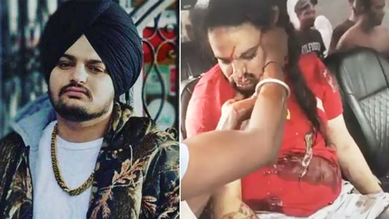 सिद्धू मूसेवाला की कार 'थार' पर बरसाई गईं 20 से ज्यादा गोलियां, सामने आया वीडियो सिद्धू मूसेवाला की कार 'थार' पर बरसाई गईं 20 से ज्यादा गोलियां, सामने आया वीडियो