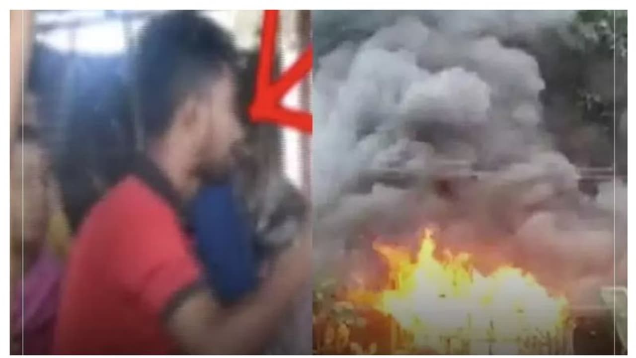 അസമിൽ ജനക്കൂട്ടം പൊലീസ് സ്റ്റേഷന് തീവെച്ച സംഭവത്തിലെ പ്രതി പൊലീസ് വാനിൽ നിന്ന് വീണ് മരിച്ചു അസമിൽ ജനക്കൂട്ടം പൊലീസ് സ്റ്റേഷന് തീവെച്ച സംഭവത്തിലെ പ്രതി പൊലീസ് വാനിൽ നിന്ന് വീണ് മരിച്ചു