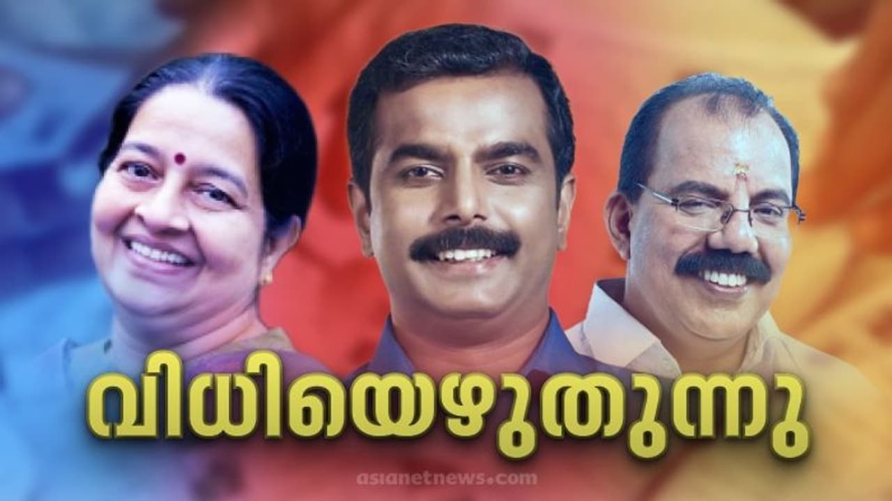 Thrikkakara by election : മഴ മാറി നിന്നു, രാവിലെ കനത്ത പോളിംഗ്, വോട്ട് ചെയ്ത് ഉമയും ജോ ജോസഫും 