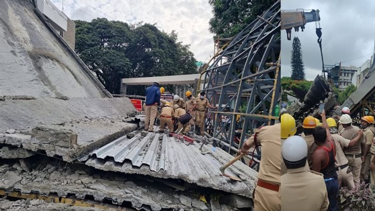 ಬೆಂಗಳೂರಿನಲ್ಲಿ ಆಸ್ಪತ್ರೆ ಛಾವಣಿ ಕುಸಿತ, 4 ಮಂದಿ ಕಾರ್ಮಿಕರ ರಕ್ಷಣೆ, ಆಸ್ಪತ್ರೆಗೆ ದಾಖಲು