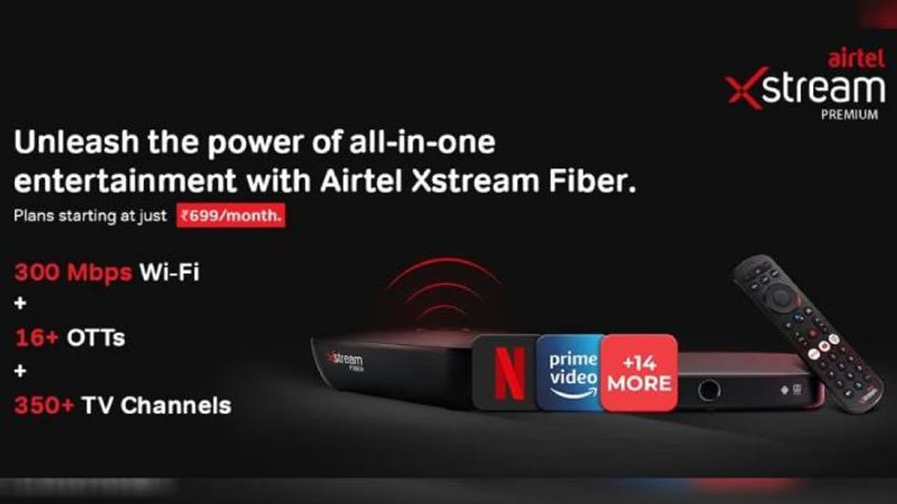 OTT சந்தாவுடன் அன்லிமிடெட் டேட்டா... 3 சலுகைகள்... மாஸ் காட்டிய ஏர்டெல்..! OTT சந்தாவுடன் அன்லிமிடெட் டேட்டா... 3 சலுகைகள்... மாஸ் காட்டிய ஏர்டெல்..!