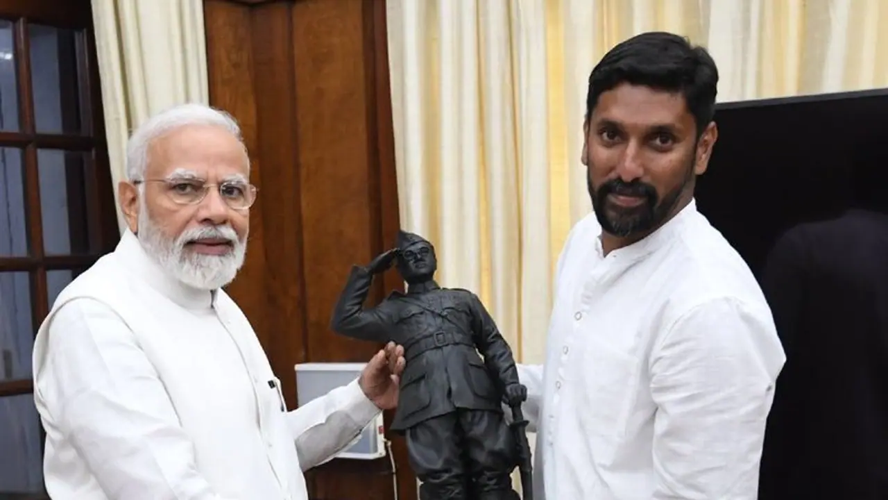 ಇಂಡಿಯಾ ಗೇಟ್‌ನಲ್ಲಿ ಸುಭಾಷ್ ಚಂದ್ರ ಬೋಸರ 30 ಅಡಿ ಪ್ರತಿಮೆ: ಮೈಸೂರಿನ ಅರುಣ್ ಯೋಗಿರಾಜ್ ಕೆತ್ತನೆ 