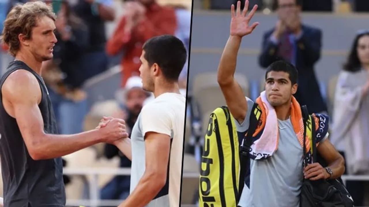 French Open 2022: Time to learn and improve, says Alcaraz after loss to Zverev French Open 2022: Time to learn and improve, says Alcaraz after loss to Zverev