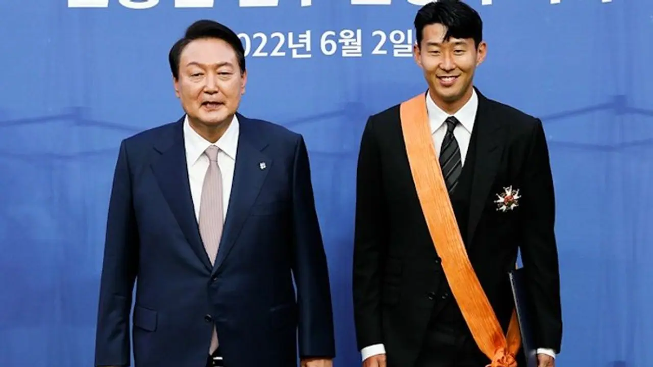 Tottenham fans ecstatic after Son Heung Min given South Korea's top sporting honour