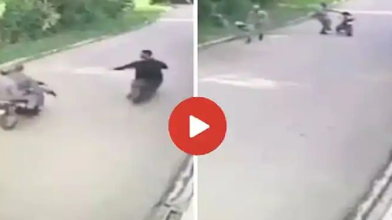 ಟ್ರಾಫಿಕ್ ಪೊಲೀಸ್‌ ಜೊತೆ ಯುವಕನ ಚಮ್ಮಕ್ ಚಲ್ಲೋ: ಧೂಮ್‌ ಸ್ಟೈಲಲ್ಲಿ ಎಸ್ಕೇಪ್ ಆದ ಯುವಕ