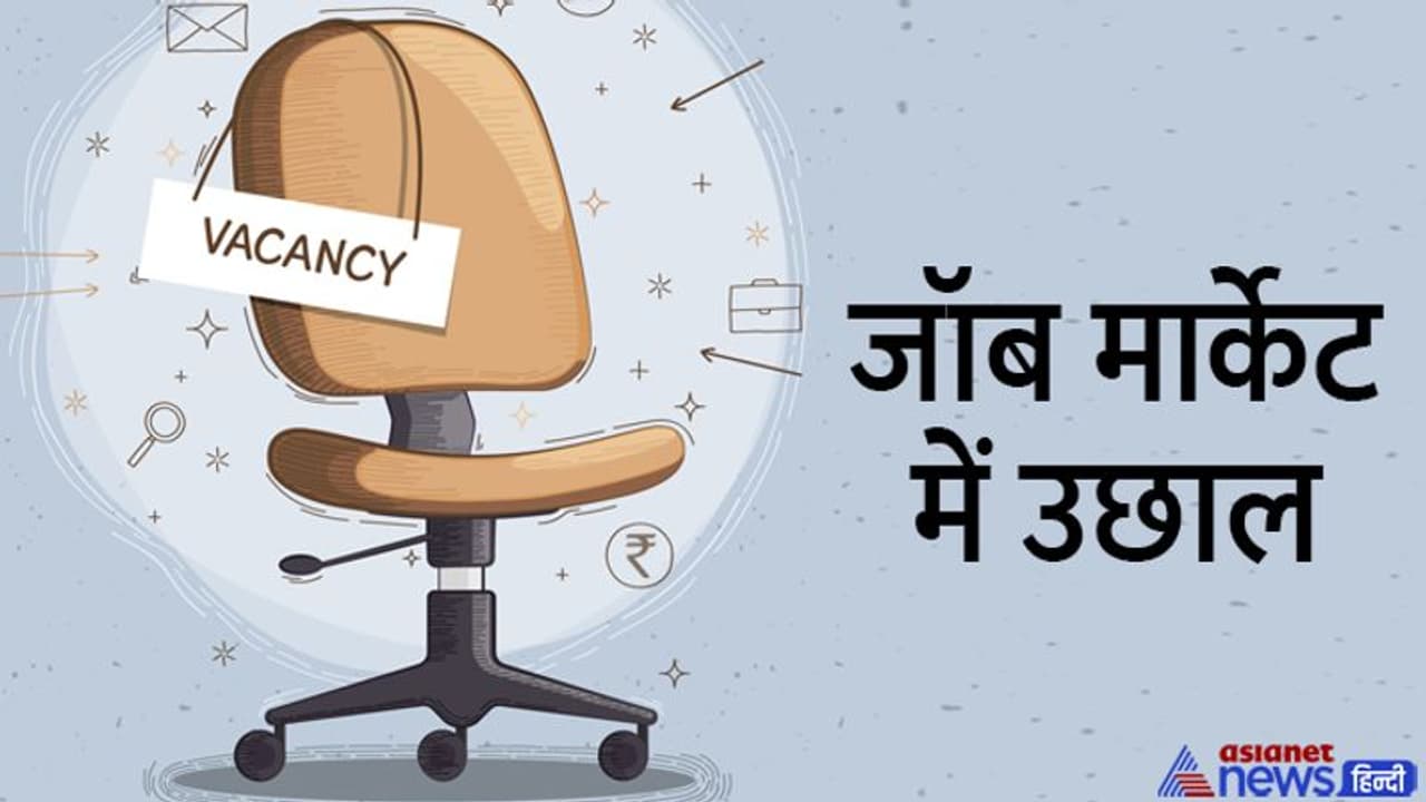 मई में जॉब मार्केट में बड़ा उछाल, 2021 के मुकाबले 40 फीसदी की ग्रोथ, इन सेक्टर में बढ़ी नौकरी की डिमांड मई में जॉब मार्केट में बड़ा उछाल, 2021 के मुकाबले 40 फीसदी की ग्रोथ, इन सेक्टर में बढ़ी नौकरी की डिमांड