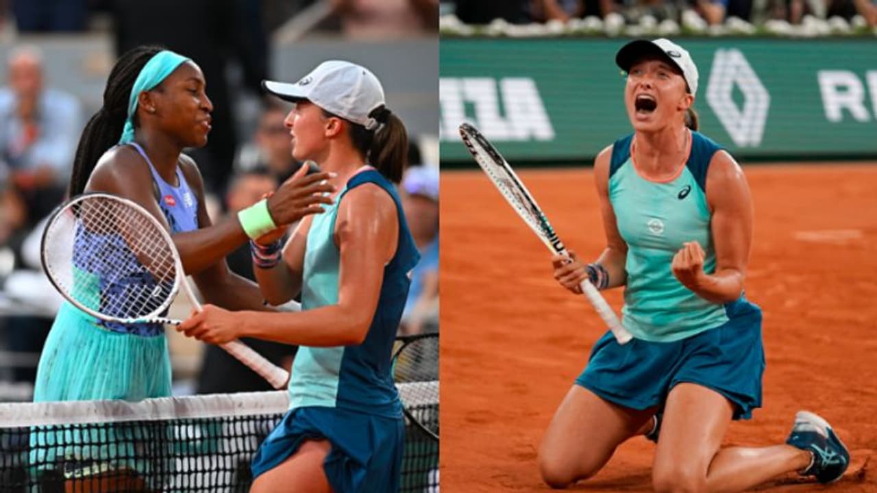 ক্লে কোর্টের 'সম্রাজ্ঞী' ইগা শিয়নটেক, ফাইনালে কোকো গফকে হারালেন স্ট্রেট সেটে 