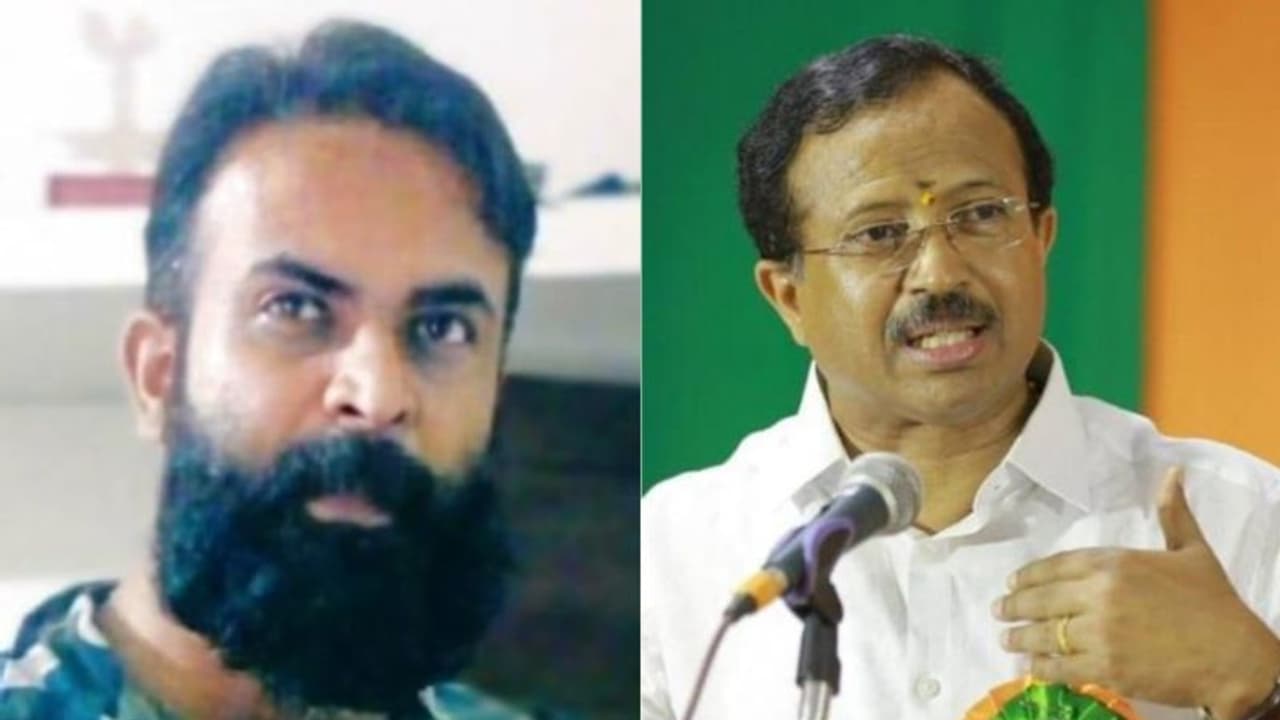 'വി മുരളീധരൻ കേരള ബിജെപിയുടെ ശാപം': ട്വീറ്റ് ചെയ്ത യുവമോർച്ചാ നേതാവിനെ ബിജെപി പുറത്താക്കി