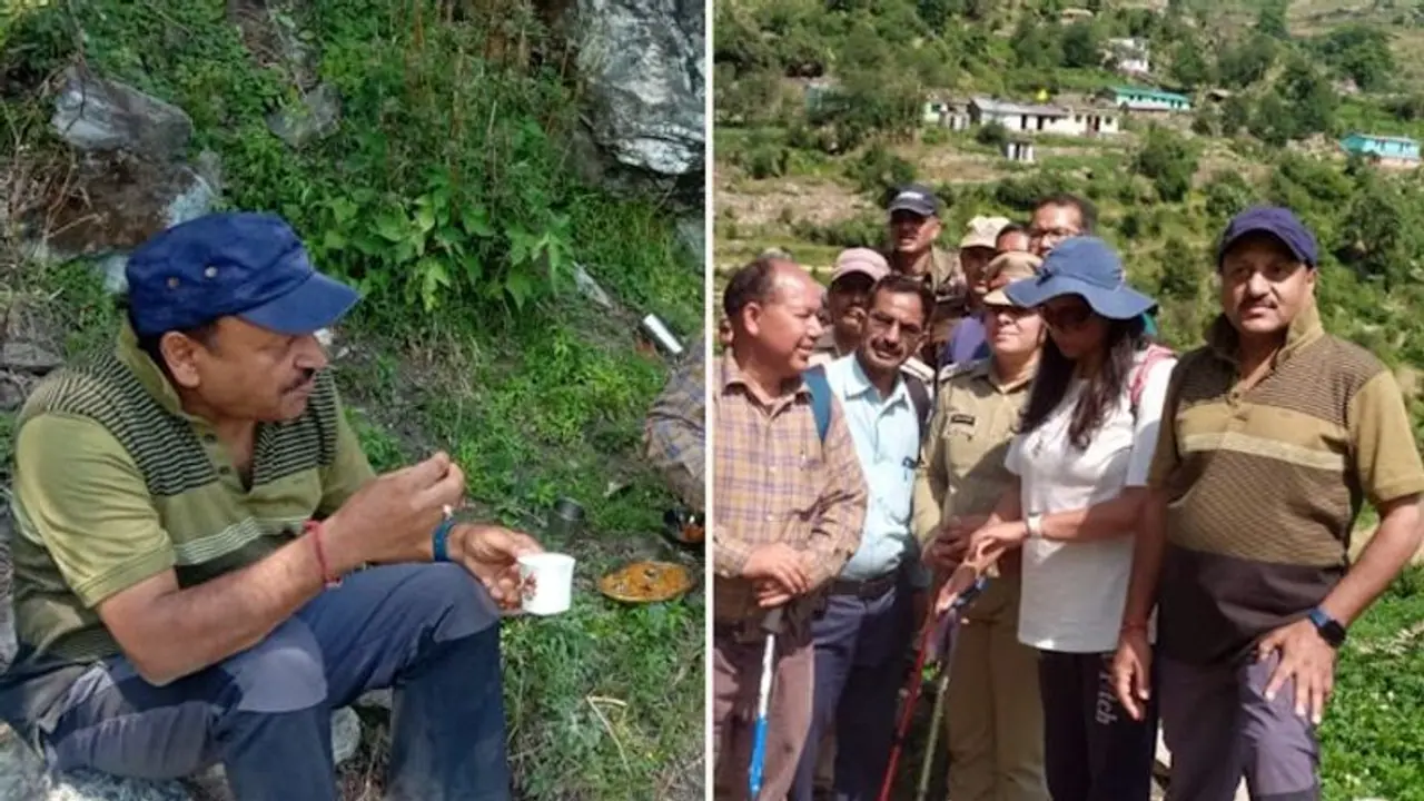 Chief Election Commissioner treks 18 km in Uttarakhand to reach remote polling station, assess challenges