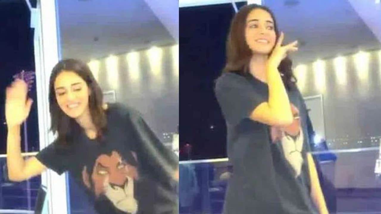 పుష్ప సాంగ్ కు అదరిపోయే స్టెప్పులేసిన అనన్య పాండే, సామీ సామీ అంటూ రష్మికకు షాక్ ఇచ్చింది