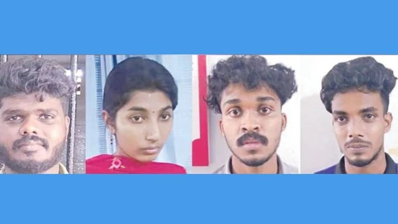 മാല പിടിച്ചു പറിക്കാൻ ക്വട്ടേഷന്: ദമ്പതിമാര് ഉള്പ്പെടെ നാലുപേര് പിടിയില് മാല പിടിച്ചു പറിക്കാൻ ക്വട്ടേഷന്: ദമ്പതിമാര് ഉള്പ്പെടെ നാലുപേര് പിടിയില്