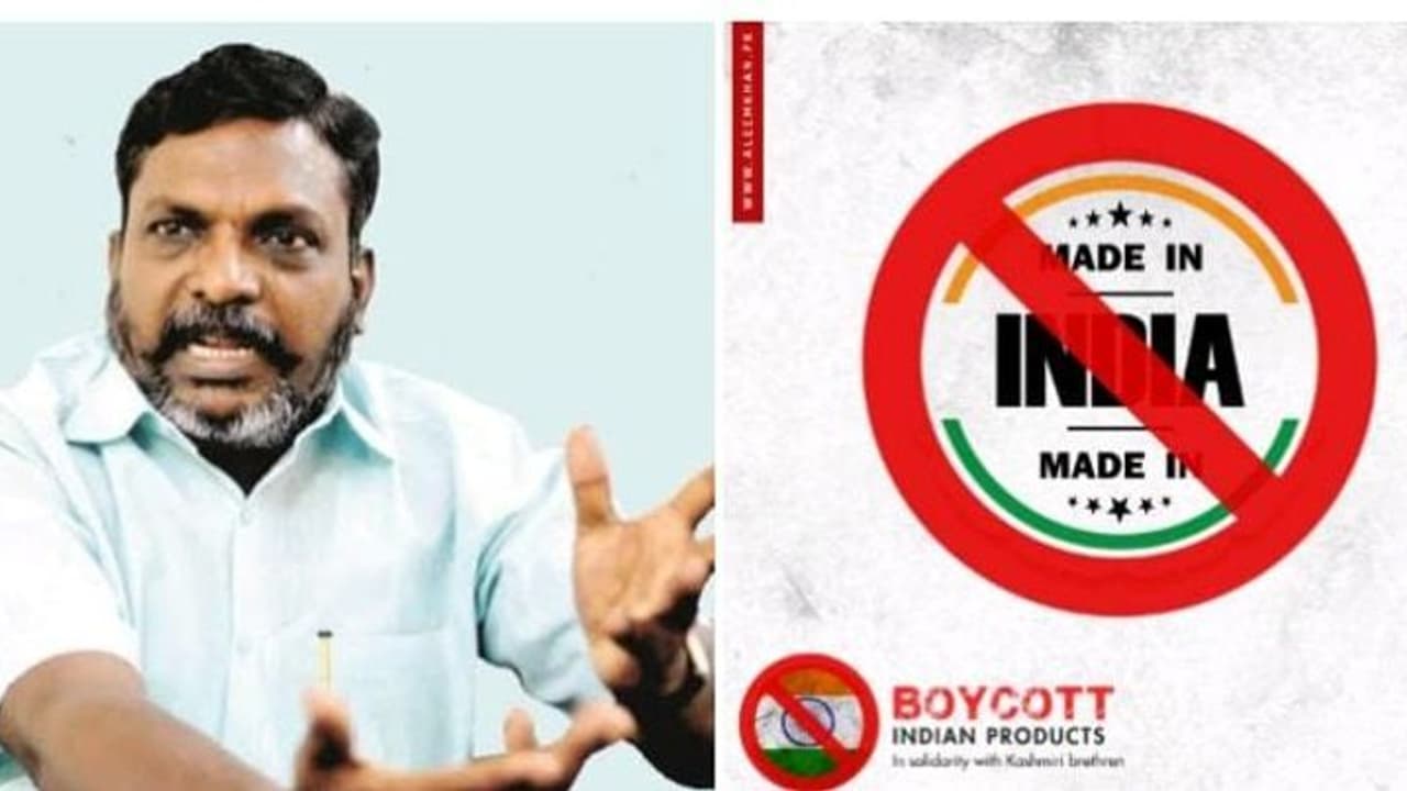 பாஜக நிர்வாகியால் வெளிநாடுகளில் இந்தியர்களின் வேலைக்கு ஆபத்து.!பொடா சட்டத்தில் கைது ..? திருமாவளவன் ஆவேசம்