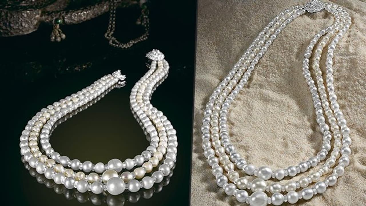 Extremely rare, natural salt water pearl necklace sells for Rs 6.2 crore at online auction