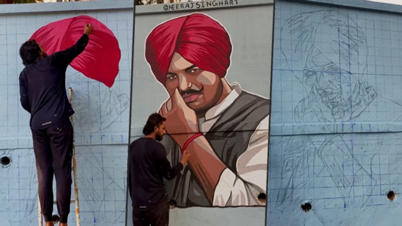 Mumbai artist pays tribute to Sidhu Moose Wala in a unique way; Netizens call it ‘mind blowing’