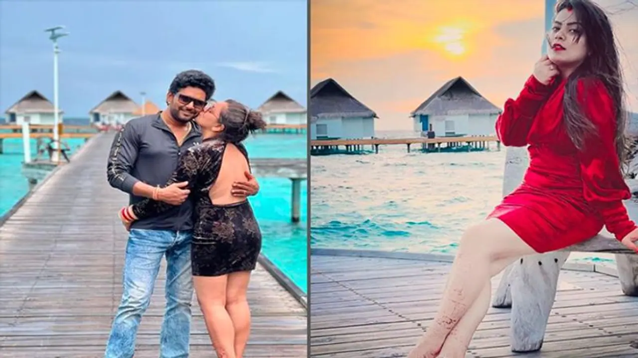 Nidha Jha ने शेयर की हनीमून डेस्टीनेशन की पिक्स, हॉट अंदाज में दिखी भोजपुरी एक्ट्रेस Nidha Jha ने शेयर की हनीमून डेस्टीनेशन की पिक्स, हॉट अंदाज में दिखी भोजपुरी एक्ट्रेस