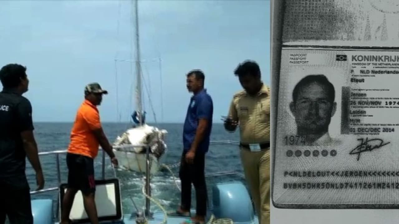 പായ്ക്കപ്പൽ യാത്രയ്ക്കിടെ അവശനിലയിലായ വിദേശിയെ വിഴിഞ്ഞത്തേക്ക് കൊണ്ടു വന്നു പായ്ക്കപ്പൽ യാത്രയ്ക്കിടെ അവശനിലയിലായ വിദേശിയെ വിഴിഞ്ഞത്തേക്ക് കൊണ്ടു വന്നു