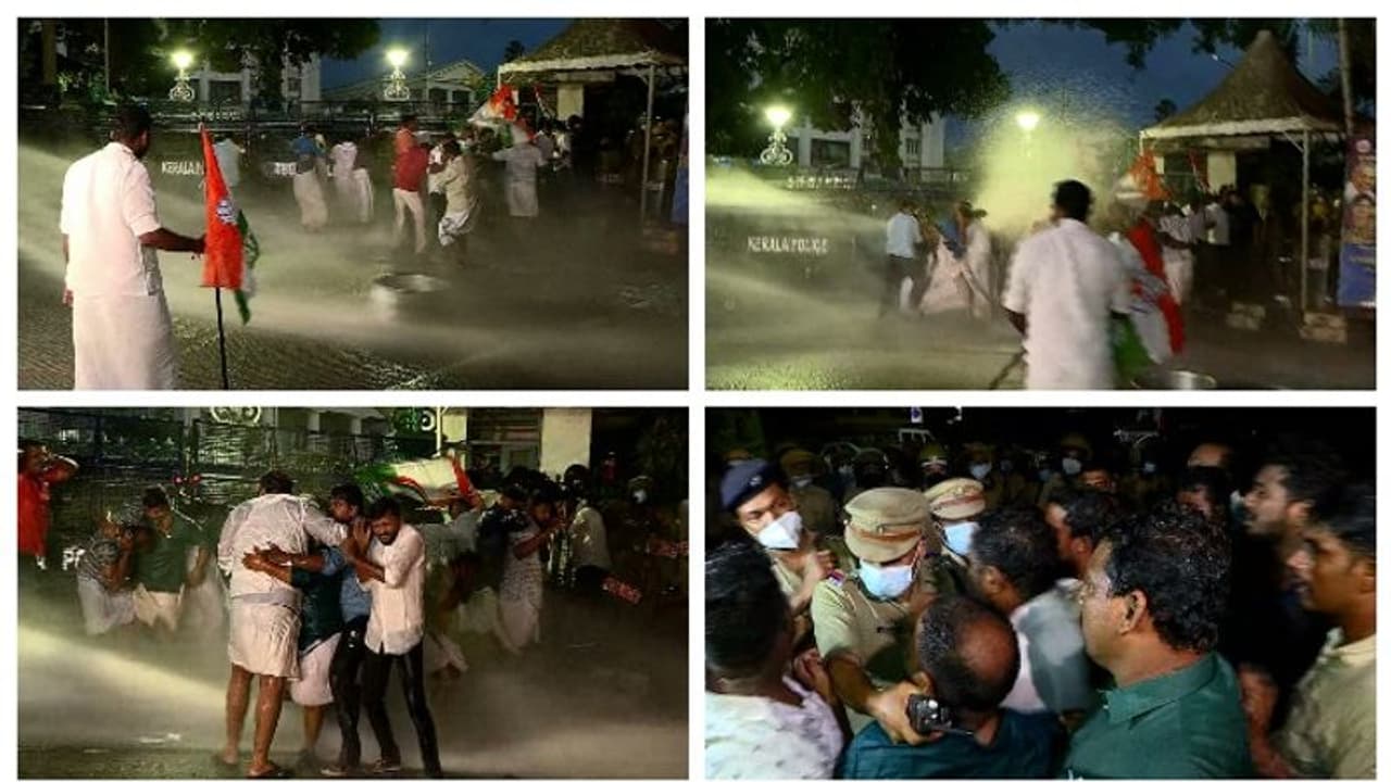 സ്വപ്നയുടെ വെളിപ്പെടുത്തല്: മുഖ്യമന്ത്രിക്കെതിരെ പ്രതിഷേധം ശക്തമാക്കി പ്രതിപക്ഷം; ആവശ്യം രാജി, കോലം കത്തിച്ചു സ്വപ്നയുടെ വെളിപ്പെടുത്തല്: മുഖ്യമന്ത്രിക്കെതിരെ പ്രതിഷേധം ശക്തമാക്കി പ്രതിപക്ഷം; ആവശ്യം രാജി, കോലം കത്തിച്ചു