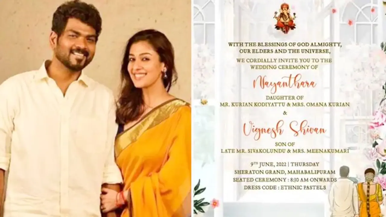Nayanthara, Vignesh Shivan's wedding invite video goes viral